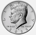 2025 P D Kennedy Jfk Half Dollars -two  2  Coins Set - 50 Cents