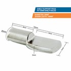 5mm Shelf Pins  Flat Spoon Style  Nickel