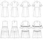 Sewing Pattern Sew Women Clothes Dress Sundress Boho Retro Summer Plus Size 7948