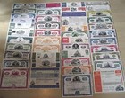 100 Diff Vintage Us Stock Certificates  40 s-80 s  W Big Names  95  Off  1000 Cv