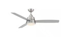 Hampton Bay Caprice 52  Led Indoor Brushed Nickel Ceiling Fan W  Light   Remote