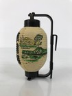 Japanese Miniature Paper Lantern Vtg Resin Frame Cochin Hokkaido Mashuko Kf810