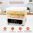 5-trays Food Dehydrator Machine Adjustable Temperature For Jerky fruit vegetable