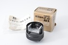   Mint   Box   Nikon As-4 Flash Unit Hot Shoe Gun Coupler F3 F3hp F3t From Japan