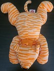 Ty Purr Orange Tabby Pillow Pal 14    