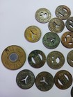 Lot Of Vintage Transportation Tokens