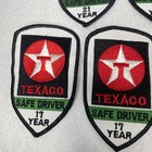 Vintage Texaco Patches Lot Of 7 - Safe Driver Patches - New Condition