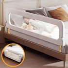 Baby Bed Guard Rail For Toddler - 78 7in Adjustable Heights  Swing Down 