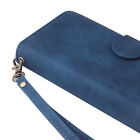 Zipper Wallet Leather Flip Case Cover For Iphone 16 15 14 13 12 11 Pro Xr 8 Plus