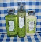 Bath   Body Works Body Lotion Shower Gel  Fragrance Mist  You Choose 3 Piece Set