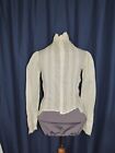 Victorian White Cotton   Embroidered Blouse W Lace Sm