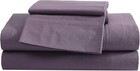 King Sheet Set  Washed Percale Bedding Set With Deep Pockets  Super Soft  100   