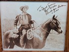 Vintage Autographed 8x10 The Nevadan 1950 Randolph Scott 1965 Rr