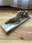 Inuit Eskimo From Original Carvings Of Glenys Peach S S Pr George Canada Seals