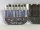 Lot Of 4  Oster Detachable Clipper Blades Size 000  50 Model 10 Progienic Barber