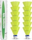 Cost-effective 12 Pack Badminton Shuttlecocks - Perfect For Beginners   Clubs