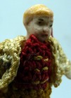 Antique German Hertwig Carl Horn All Bisque 1 25  Boy Doll Dollhouse Miniature
