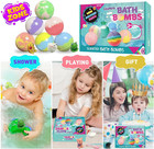 Bath Bombs For Kids 12pcs Bath Bombs With Surprise Toys Inside Natural And Org