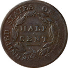 1810 Classic Head Half Cent