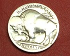Hobo Buffalo Nickel Caesar Skull Real Us Nickel