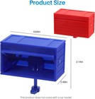 2 Pcs Car Garage Key Holder Car Key Holder For Wall 3d Easy Installation Keys Ra