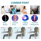 Memory Foam Lumbar Support Cushion For Home Office Car Seat Back Chair Pillow Us