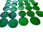 Lot Of 24 Washington Sales Tax Token 1 Mill Plastic Rare Green Wwii