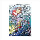 Japan Studio Ghibli Art Crystal Jigsaw Ponyo The Cliffs Sea Falls Puzzle 126 Pcs