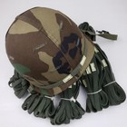 Us Military Elastic Helmet Band W  Cat Eyes For Pasgt Ach Mich M1 Steel Pot