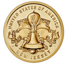 2019 Us Mint New Jersey American Innovation  1 Reverse Proof Coin