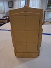 Vintage 1983 World Wide Media Sewing Folding Caddy Storage Thread Organizer Box