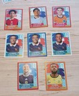 Fifa World Cup Sticker Lot  Rare Parallels  Blue  Red  Orange And Green  250      