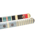 Original Korean War Berlin Airlift Wolf Brown Us Army Ribbon Bar Pins Lot Dr10