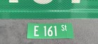 Authentic Yankees Stadium E 161 St Nyc Dot Street Sign Limited 29 50 W  Sticker