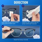 300-pack Lens Cleaning Wipes - Individually Wrapped Eyeglass Lens Cleaning Wipes