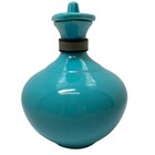 Vintage Metlox Poppytrail Turquoise Carafe 200 Series Mid Century 