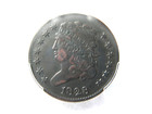 1828 Classic Head Half Cent  Pcgs Au 13 Stars  Damage
