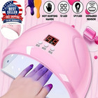 Led Light Nail Lamp Portable Gel Polish Drying Lamps Uv Curing Flashlight Machin