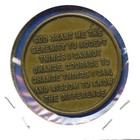 Aa Alcoholics Anonymous Sobriety Token Recovery Serenity Prayer Ddrc Butterfly