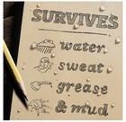 Rite In The Rain Weatherproof Battle Board Tactical Field Kit  Tan Bb980t-kit