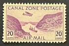 Travelstamps  Canal Zone Stamps Scott  c11  20 Cent Airmail Issue Mint Mnh Og