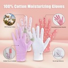 12 Pairs Premium 100  Cotton Gloves  Dry Hands   Eczema  Overnight Lotion   S   