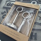 Allen   Roth 2-pack Brushed Nickel Curtain Rod Bracket New Hardware