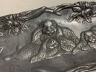  Arthur Court Rabbit Bunny Platter Tray 1994 Aluminum 