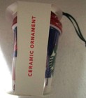 2017 Starbucks Cofee Christmas Ornament  holiday Night Forest  With Sku Sticker