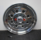 Weld Forged 15x4in Polished Wheel - 90-54032 - 4 Lug Bolt Pattern - 16mm Offset 