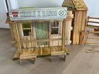 Johnny West Marx Circle X Ranch Playset Western Cowboy Vintage Near Complete
