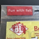 Betty Lukens Fun With Felt Letters Numbers Yellow Nos Unused In Package