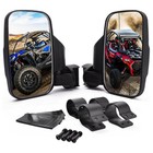 Utv Rear View Side Mirrors Set For Polaris Ranger Rzr Xp Crew 570 800 900 1000