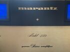 Marantz Model 250 Stereo Power Amplifier Serviced Led Upgrade 125wpc